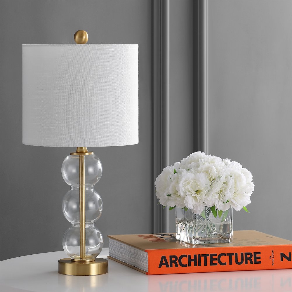 February Glassmetal Led Table Lamp. Picture 6