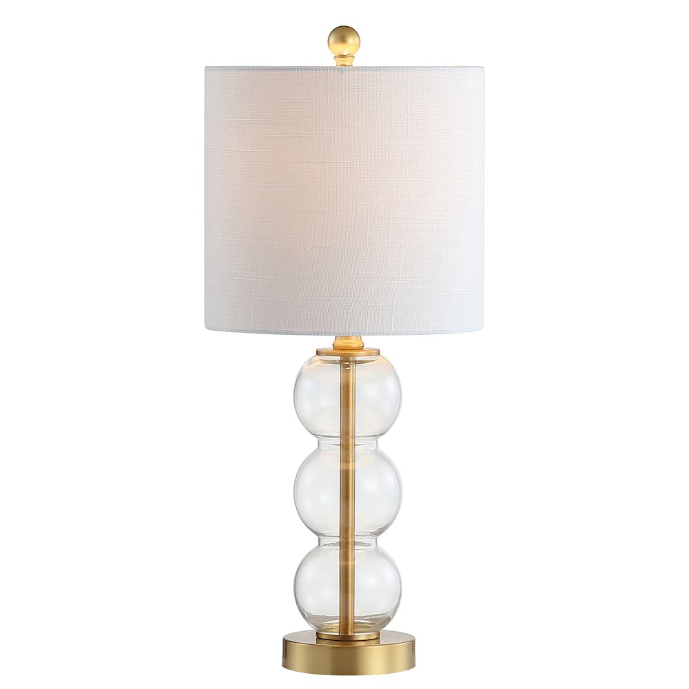 February Glassmetal Led Table Lamp. Picture 1