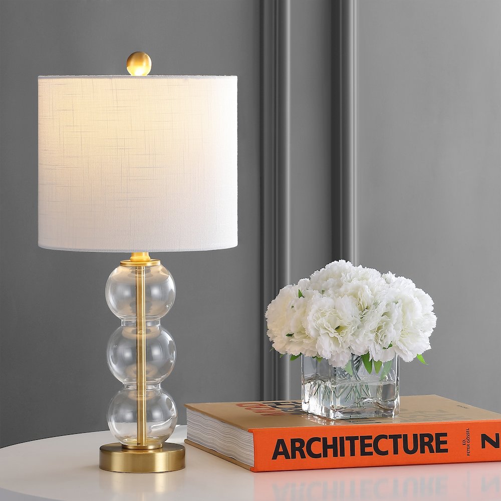 February Glassmetal Led Table Lamp. Picture 5
