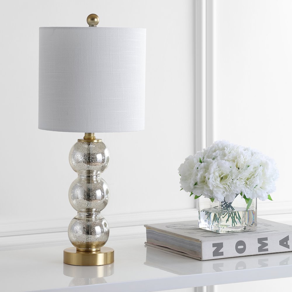 February Glassmetal Led Table Lamp. Picture 6