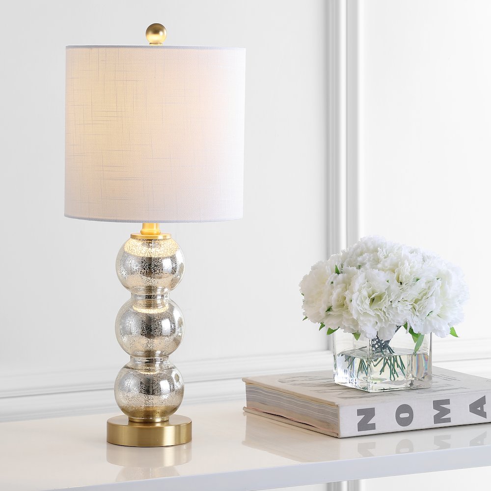 February Glassmetal Led Table Lamp. Picture 5