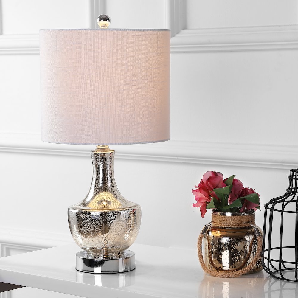Colette Mini Glass Led Table Lamp. Picture 5