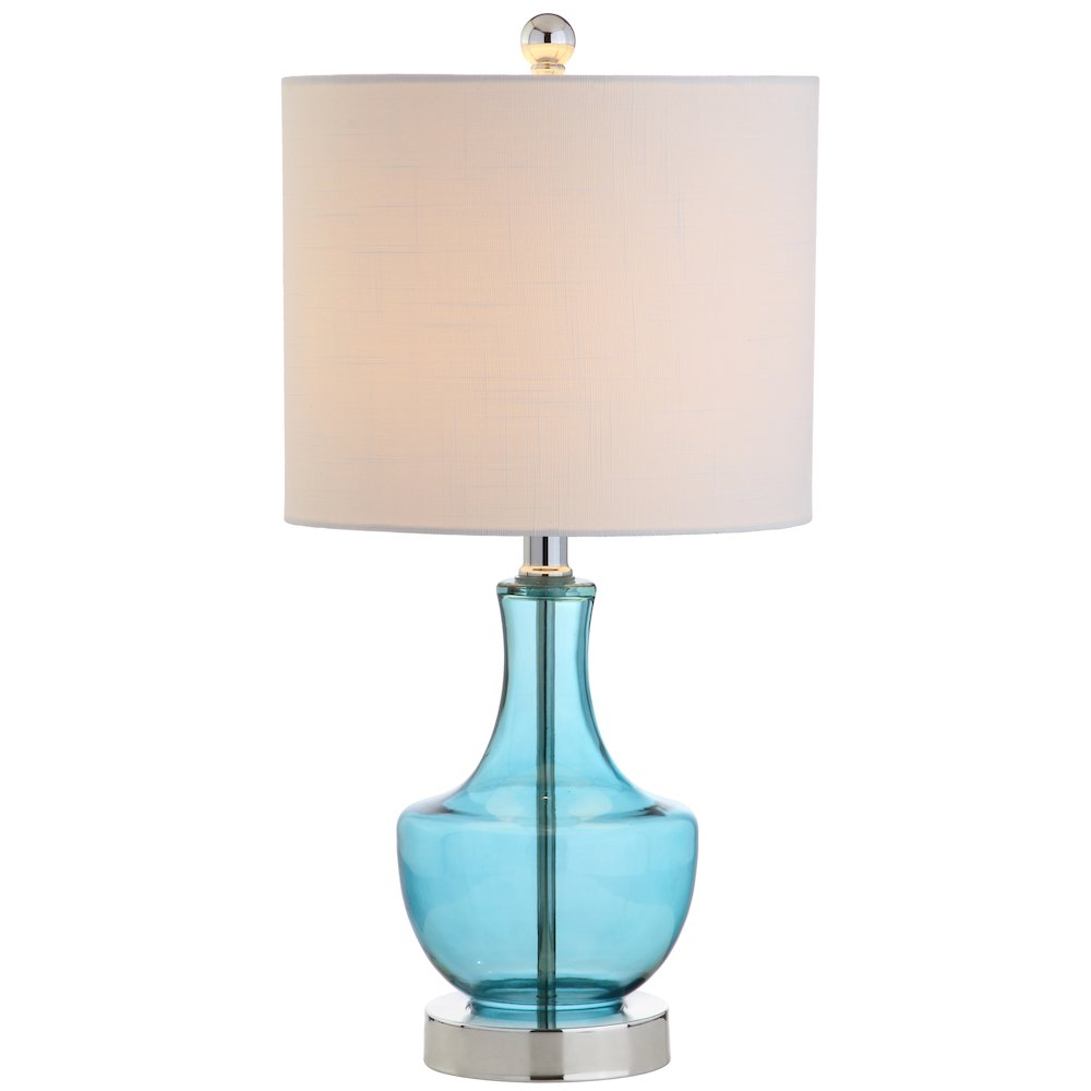 Colette Mini Glass Led Table Lamp. Picture 1