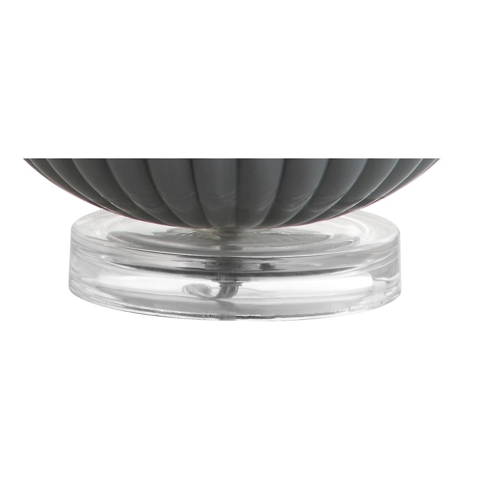 Kamille Glass And Lucite Led Table Lamp. Picture 4