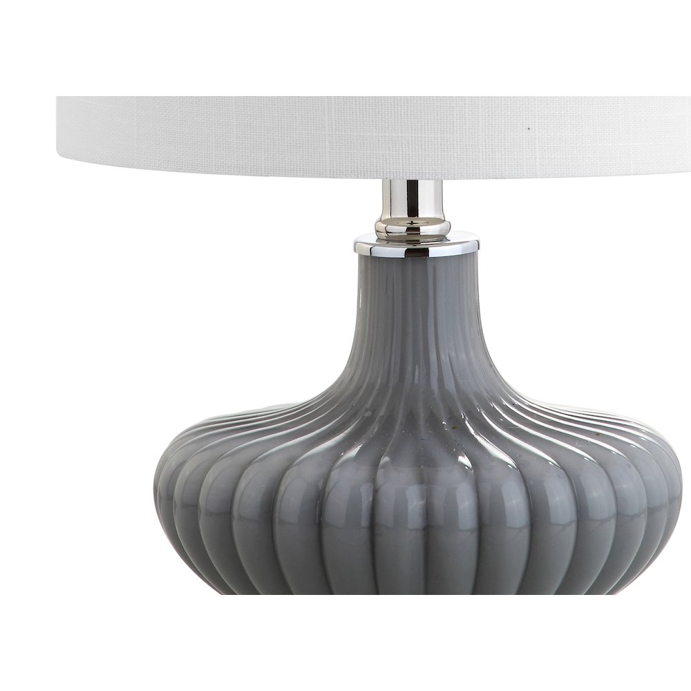 Kamille Glass And Lucite Led Table Lamp. Picture 3