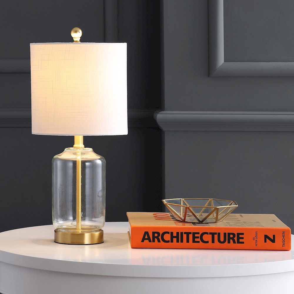 Duncan Glassmetal Led Table Lamp. Picture 7