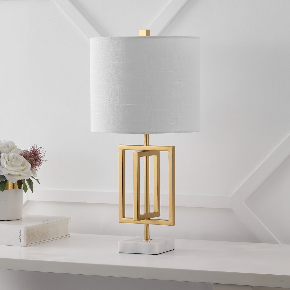 Anya Metal/Marble Led Table Lamp. Picture 8