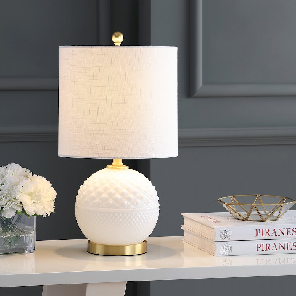 Julienne Glassmetal Led Table Lamp. Picture 5