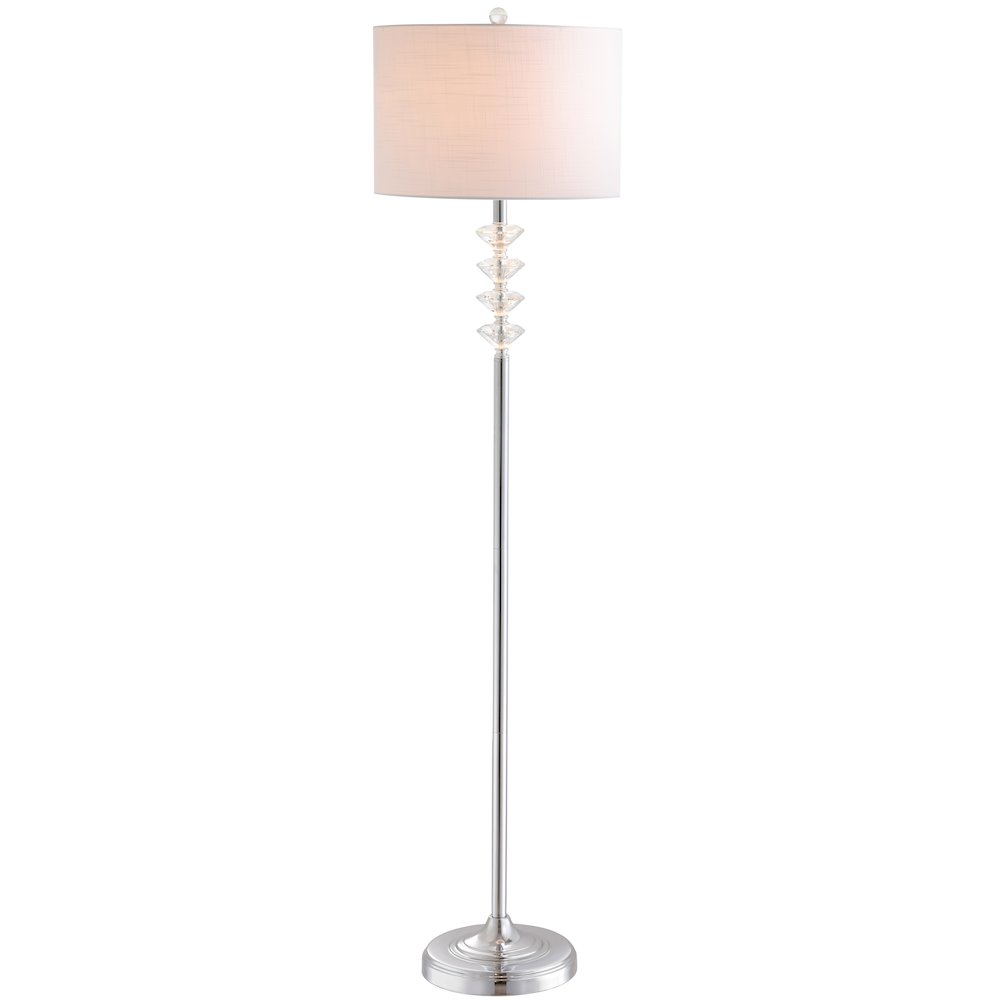 Mia Crystal/Metal Led Floor Lamp. Picture 1