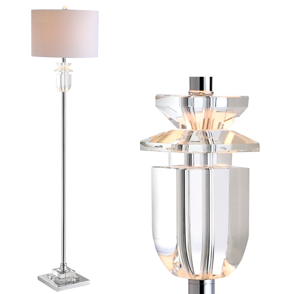 Aria Crystal/Metal Led Floor Lamp. Picture 9