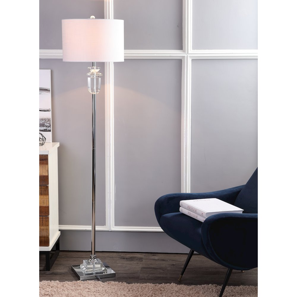 Aria Crystal/Metal Led Floor Lamp. Picture 7