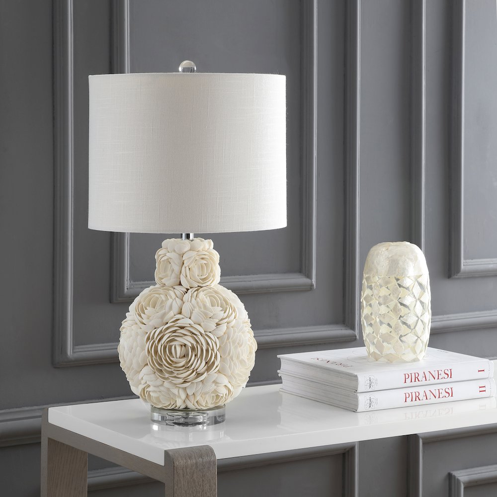 Seashell Rosette Led Table Lamp. Picture 6