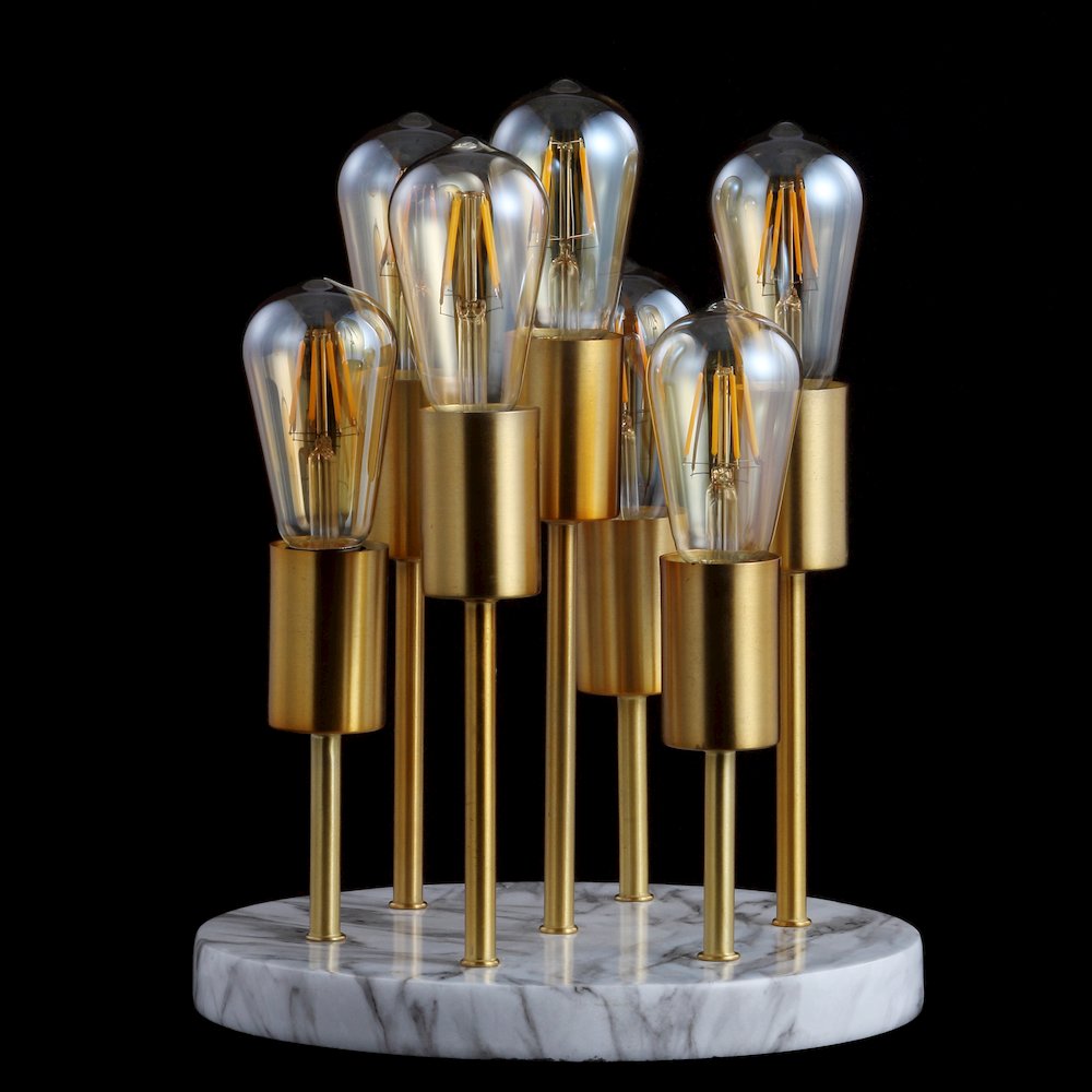 Pleiades Modern Metal/Resin Led Accent Lamp. Picture 4