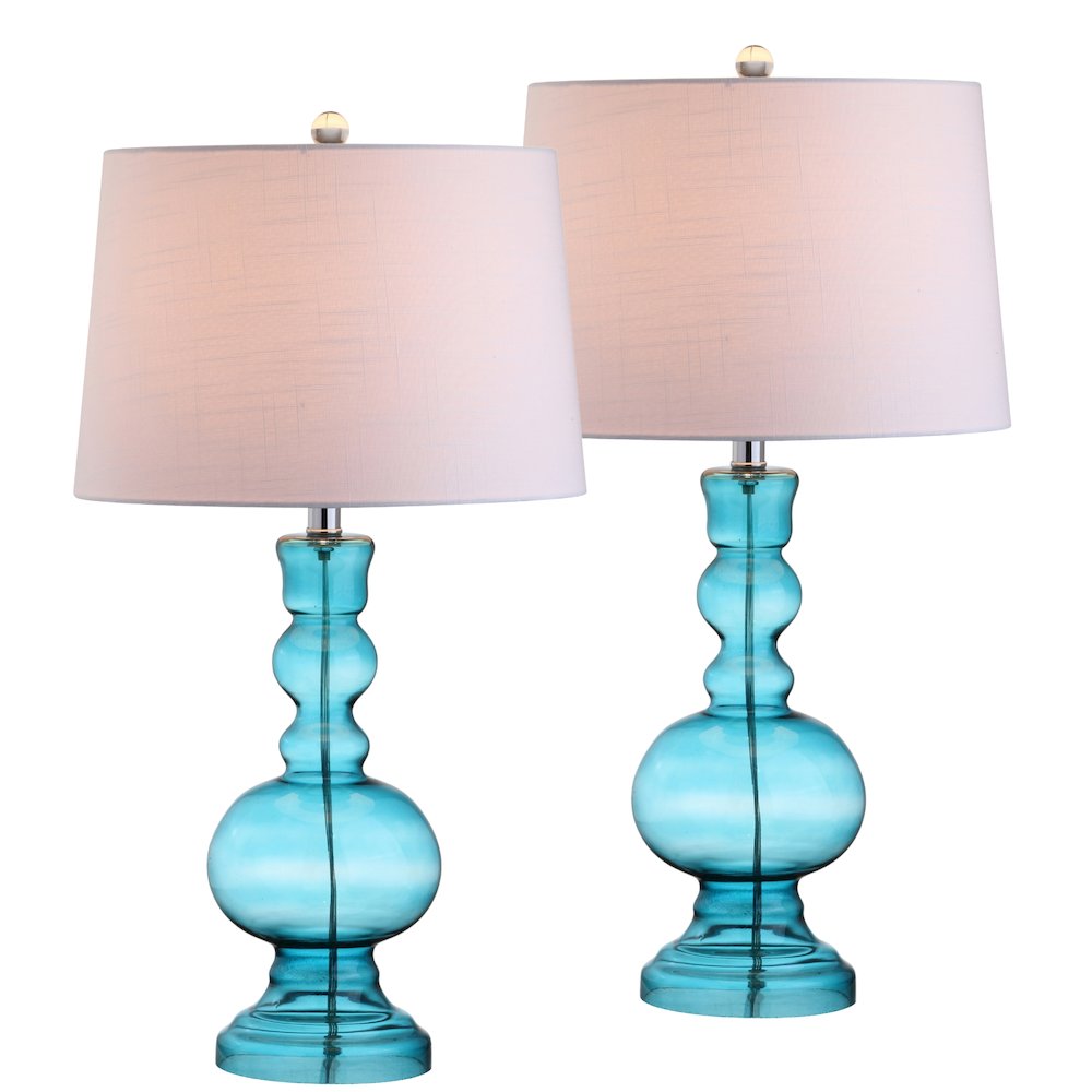 Genie Glass Led Table Lamp (Set Of 2). Picture 1