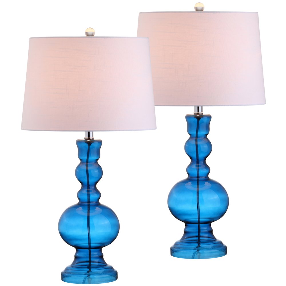 Genie Glass Led Table Lamp (Set Of 2). Picture 1