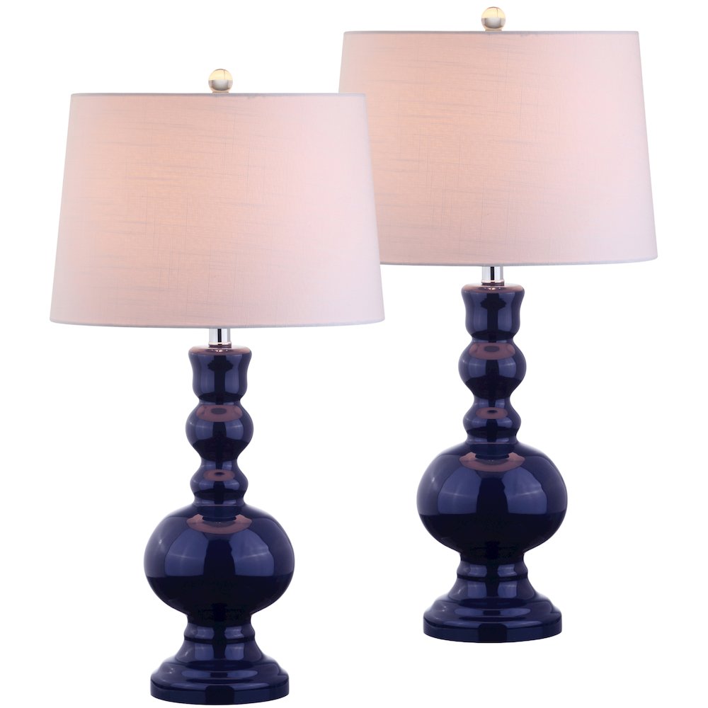 Genie Glass Led Table Lamp (Set Of 2). Picture 1