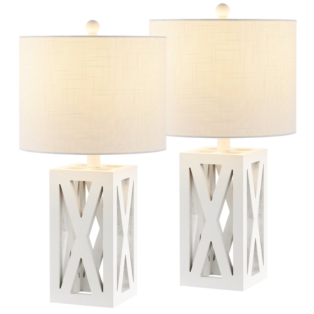 Stewart Farmhouse Wood Led Table Lamp. Picture 1