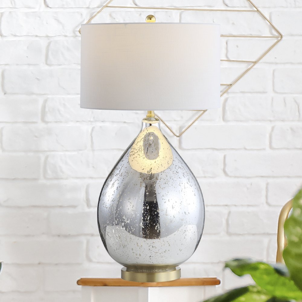 Sasha Glassmetal Led Table Lamp. Picture 9