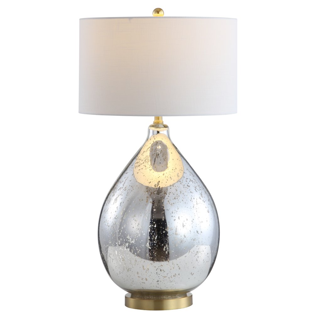 Sasha Glassmetal Led Table Lamp. Picture 1