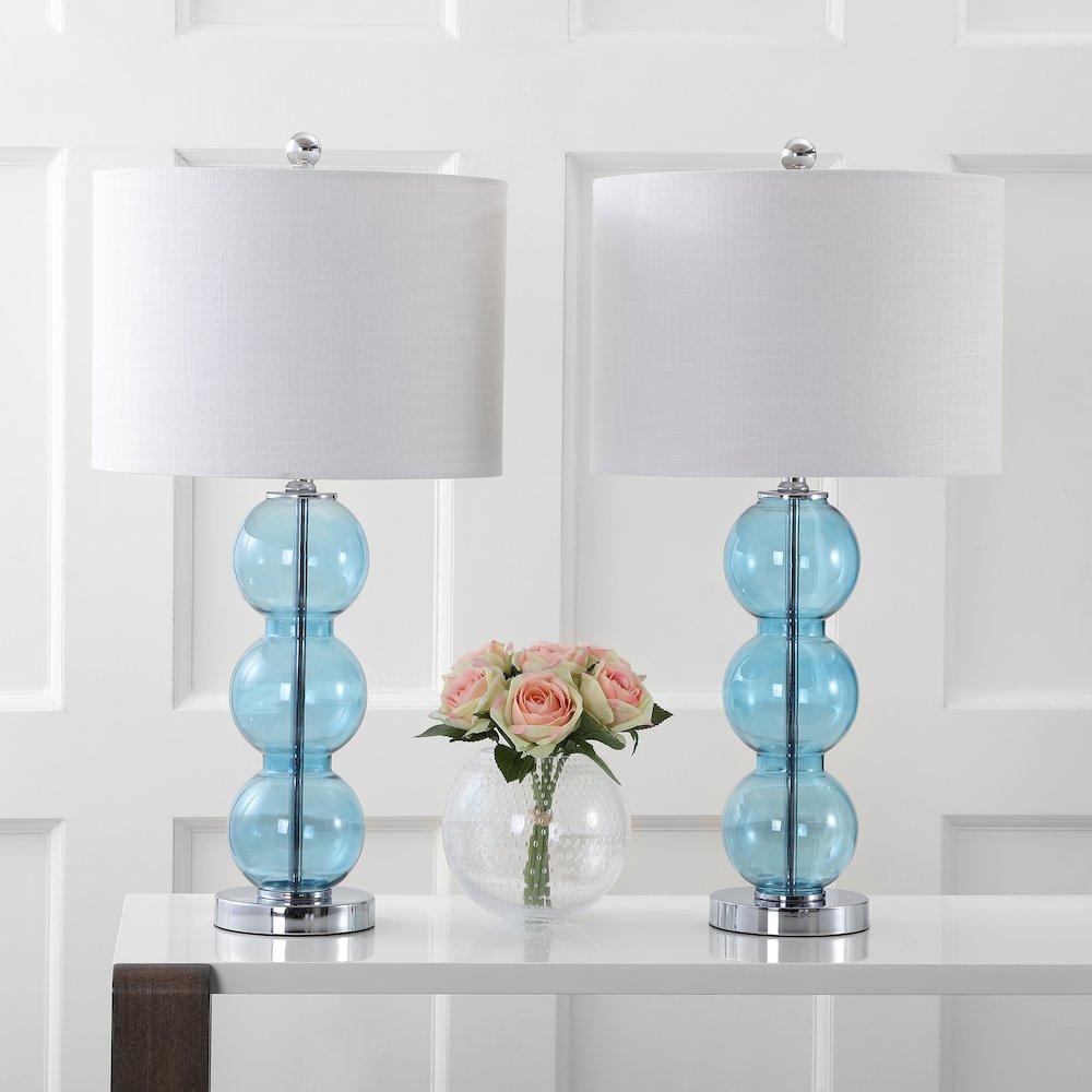 Bella Glass Triple Sphere Led Table Lamp (Set Of 2). Picture 6