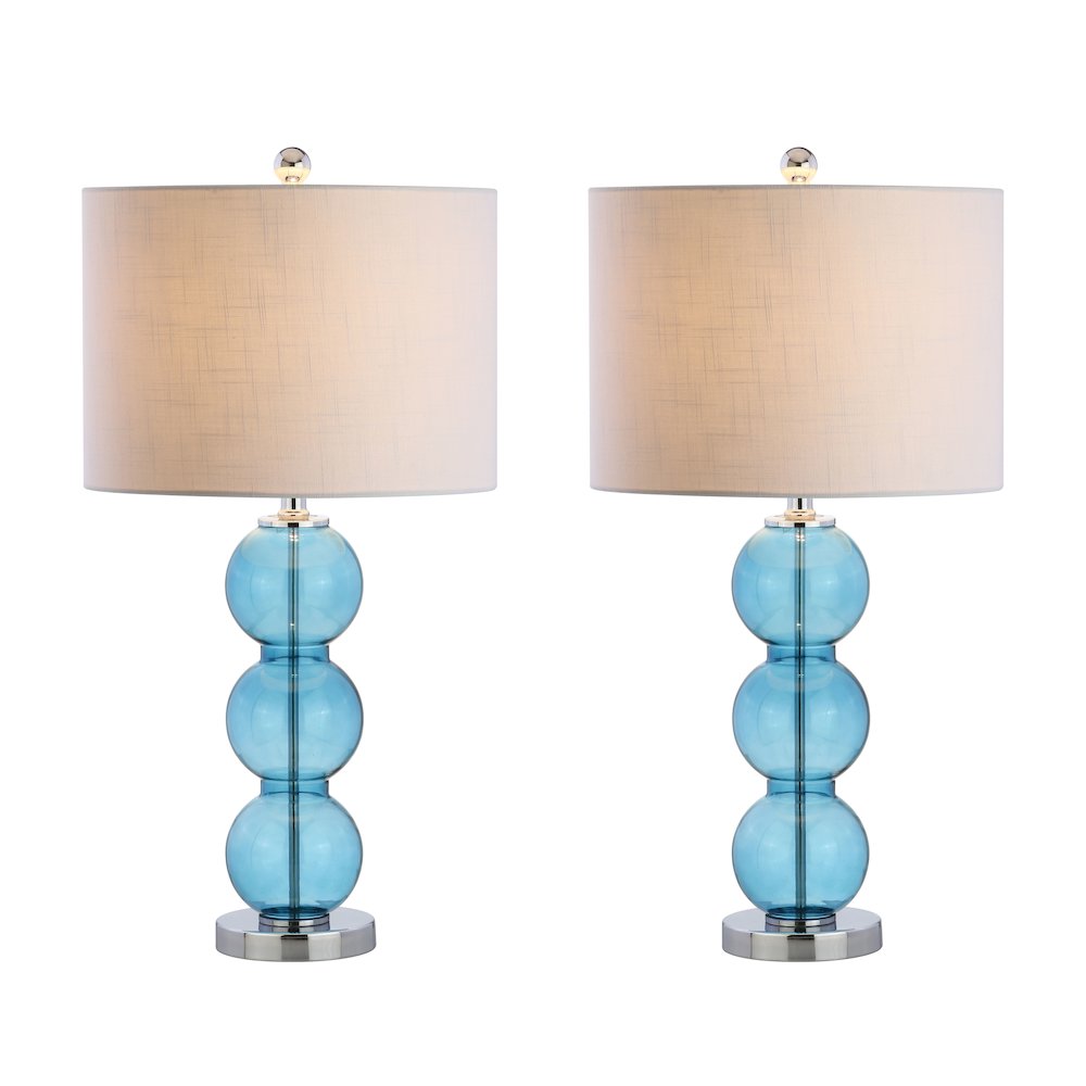 Bella Glass Triple Sphere Led Table Lamp (Set Of 2). Picture 1
