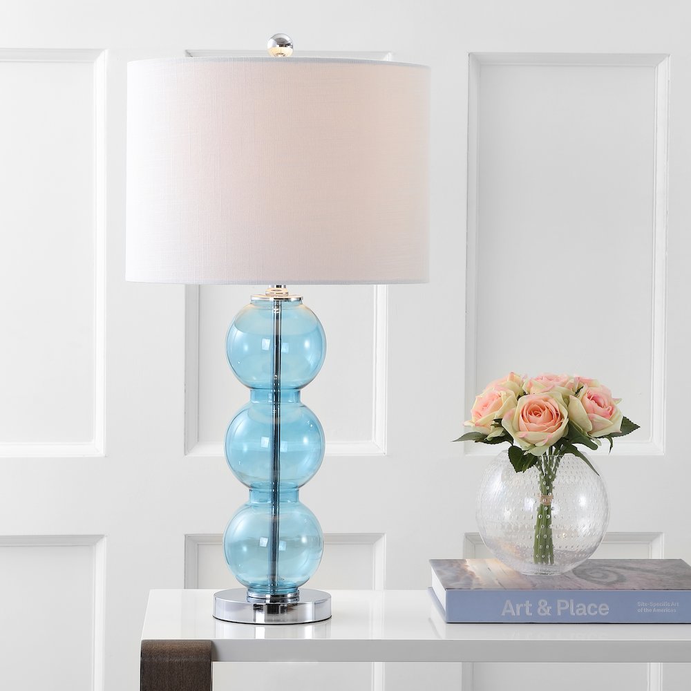 Bella Glass Triple Sphere Led Table Lamp (Set Of 2). Picture 7