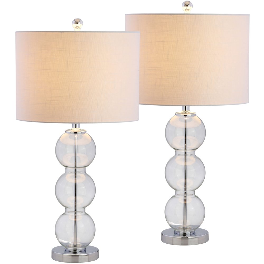Bella Glass Triple Sphere Led Table Lamp (Set Of 2). Picture 1