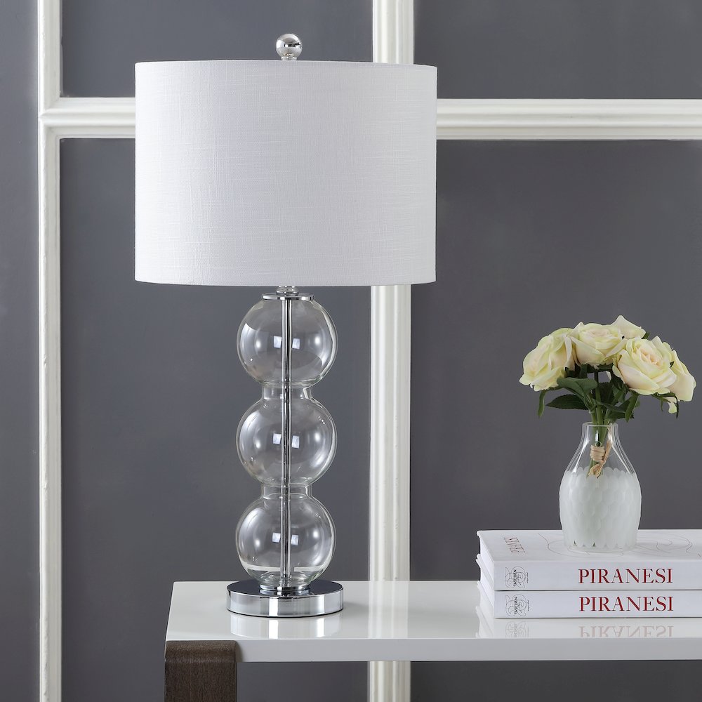 Bella Glass Triple Sphere Led Table Lamp (Set Of 2). Picture 10
