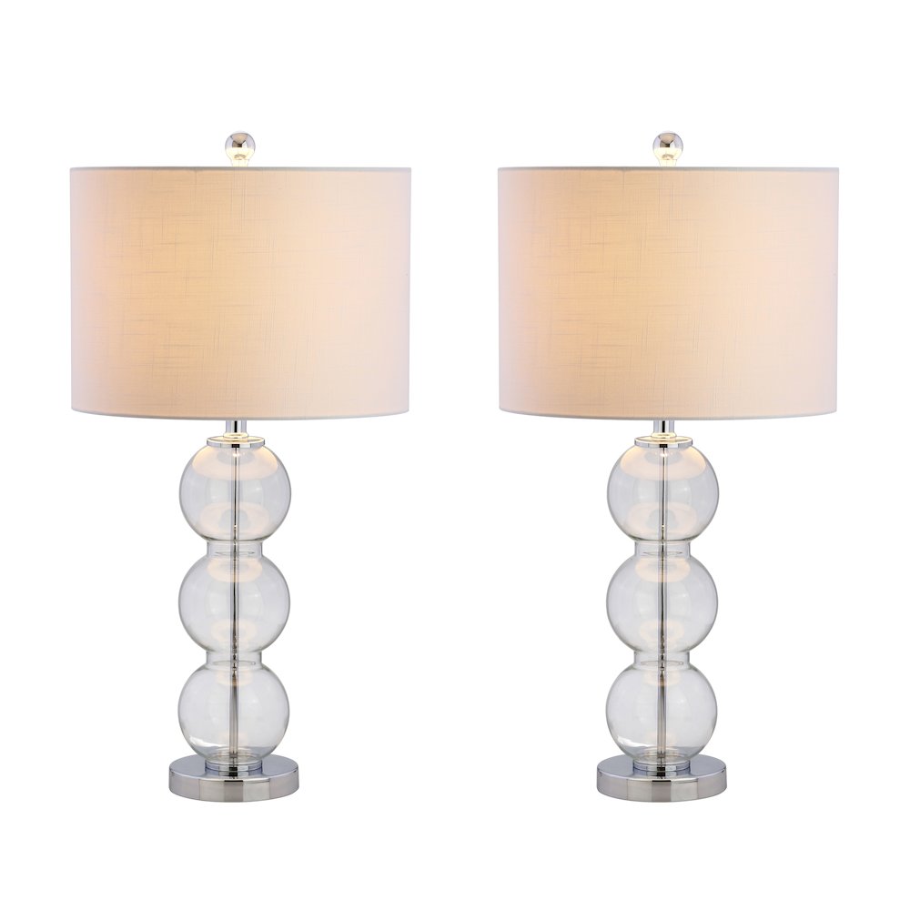Bella Glass Triple Sphere Led Table Lamp (Set Of 2). Picture 1