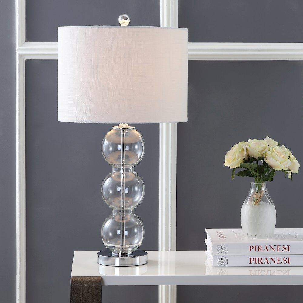Bella Glass Triple Sphere Led Table Lamp (Set Of 2). Picture 9