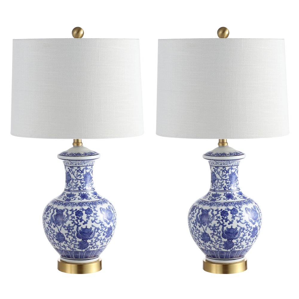 Jennifer Ceramicmetal Led Table Lamp (Set Of 2). Picture 2