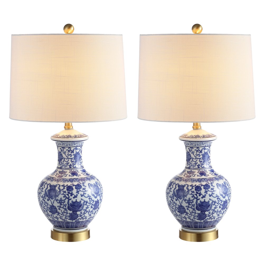 Jennifer Ceramicmetal Led Table Lamp (Set Of 2). Picture 1