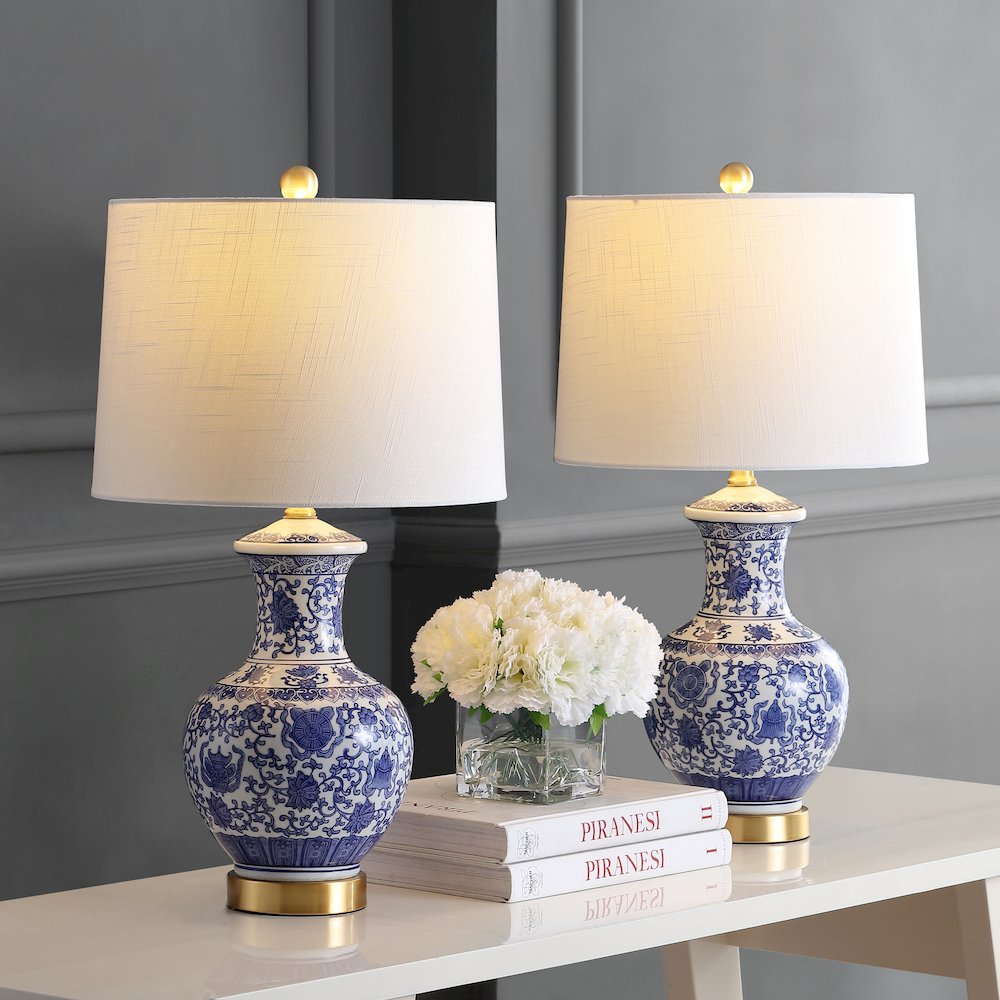 Jennifer Ceramicmetal Led Table Lamp (Set Of 2). Picture 7