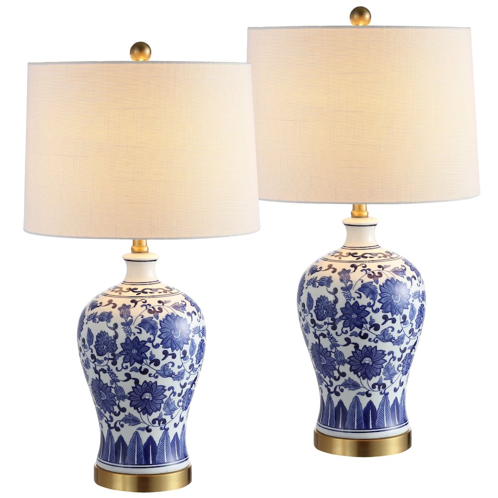 Jennifer Ceramicmetal Led Table Lamp (Set Of 2). Picture 1