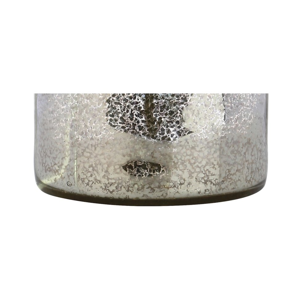 Emilia Trellis Pattern Glass Led Table Lamp. Picture 4