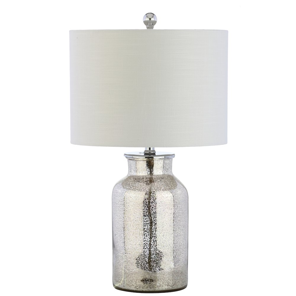 Emilia Trellis Pattern Glass Led Table Lamp. Picture 2