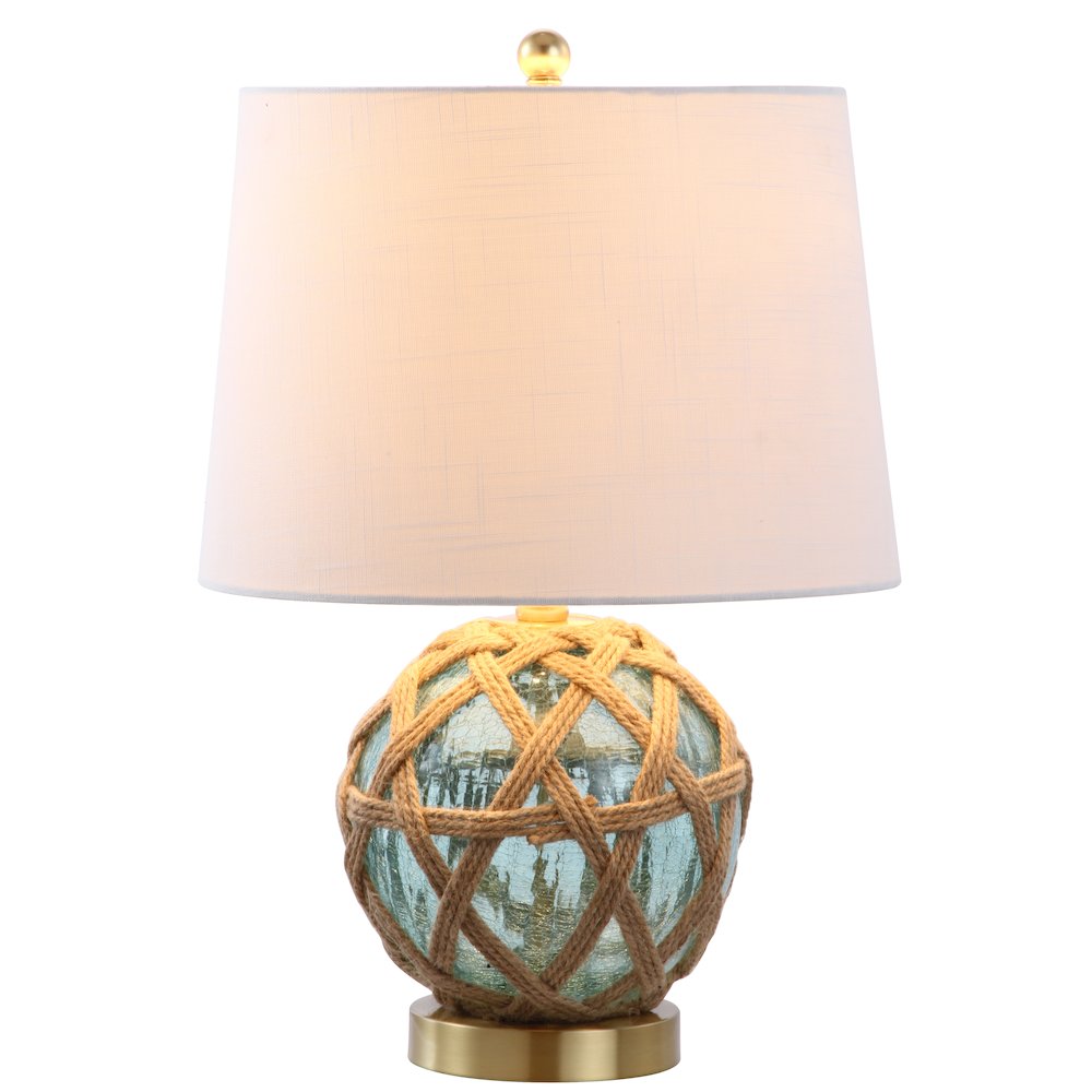 Andrews Led Glassrope Table Lamp. Picture 1