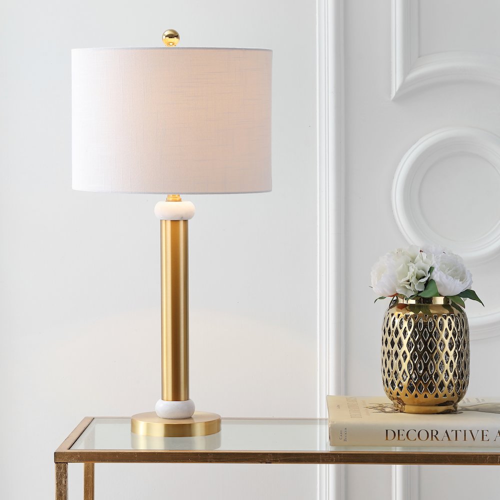 Gregory Metal/Marble Led Table Lamp. Picture 5