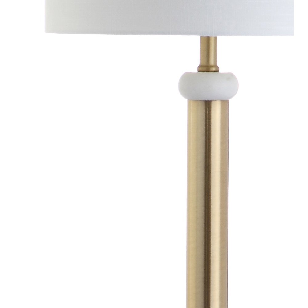 Gregory Metal/Marble Led Floor Lamp. Picture 3