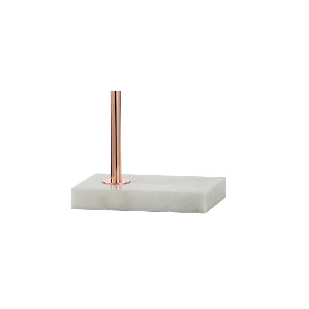 Lorena Modern Glam Metal/Marble Led Table Lamp. Picture 4