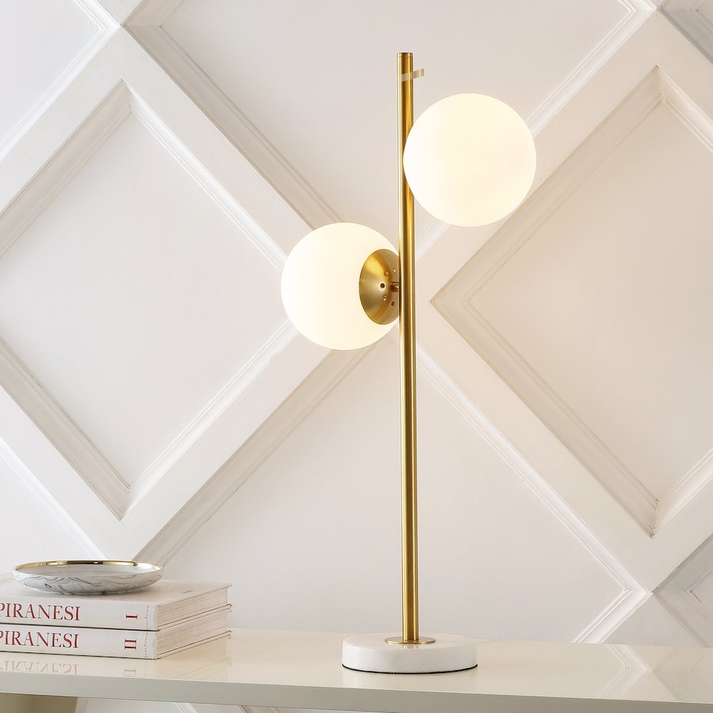 Amelie Coastal Vintage Iron Led Table Lamp. Picture 6