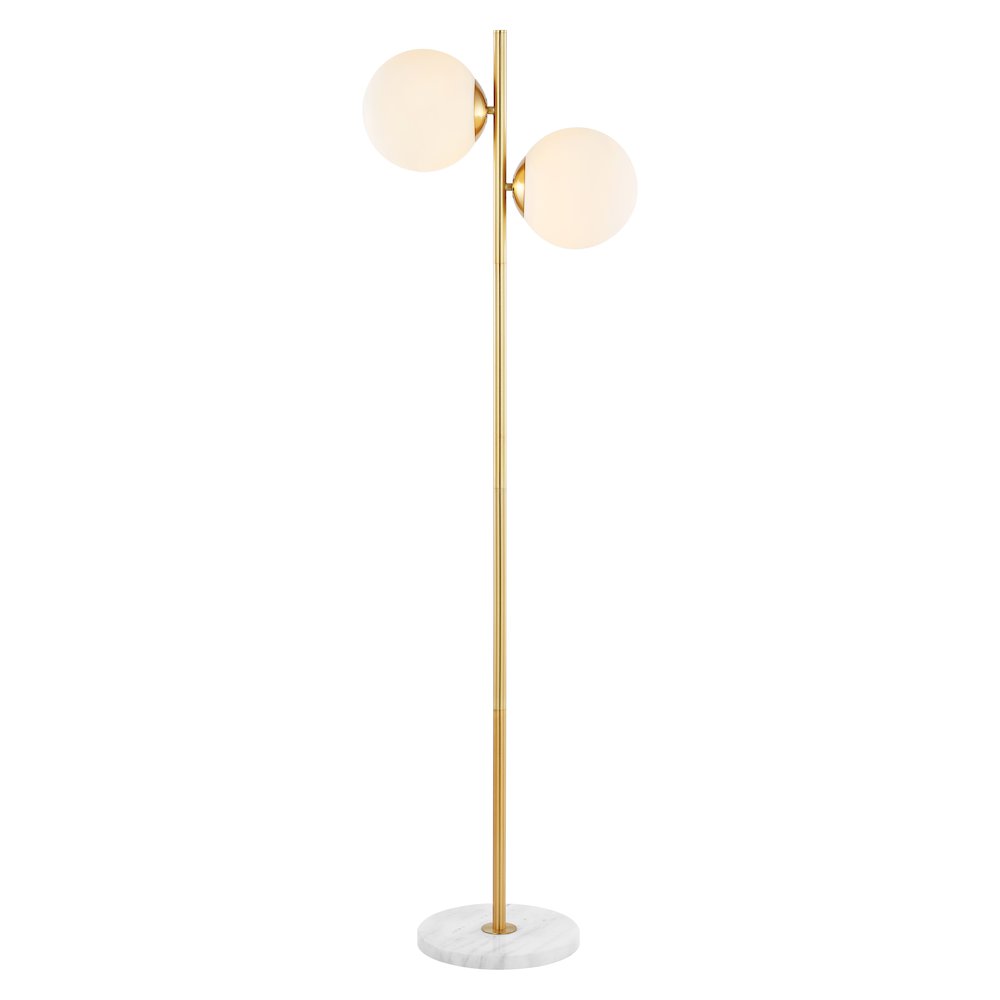Oscar Modern Parisian Candlestick Iron Led Floor Lamp. Picture 1