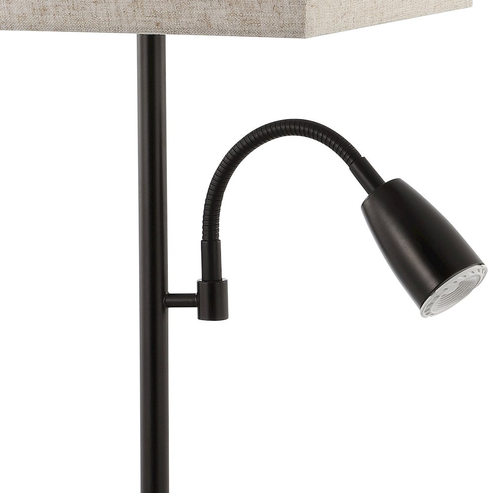Austin Farmhouse Industrial Iron Led Table Lamp. Picture 2