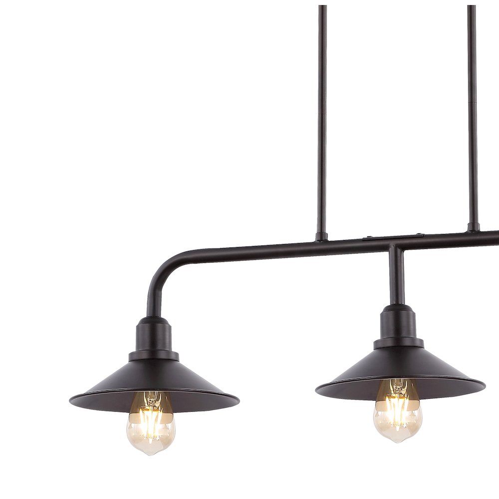 Cade Metal Farmhouse Industrial Led Pendant. Picture 3