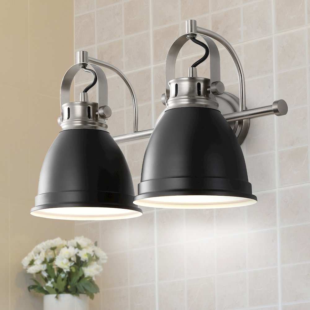Phineas Farmhouse Bohemian Iron Led Vanity. Picture 7