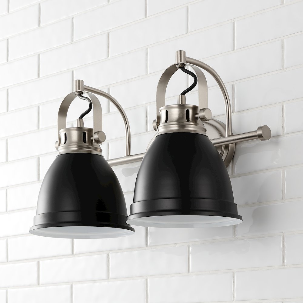 Phineas Farmhouse Bohemian Iron Led Vanity. Picture 4