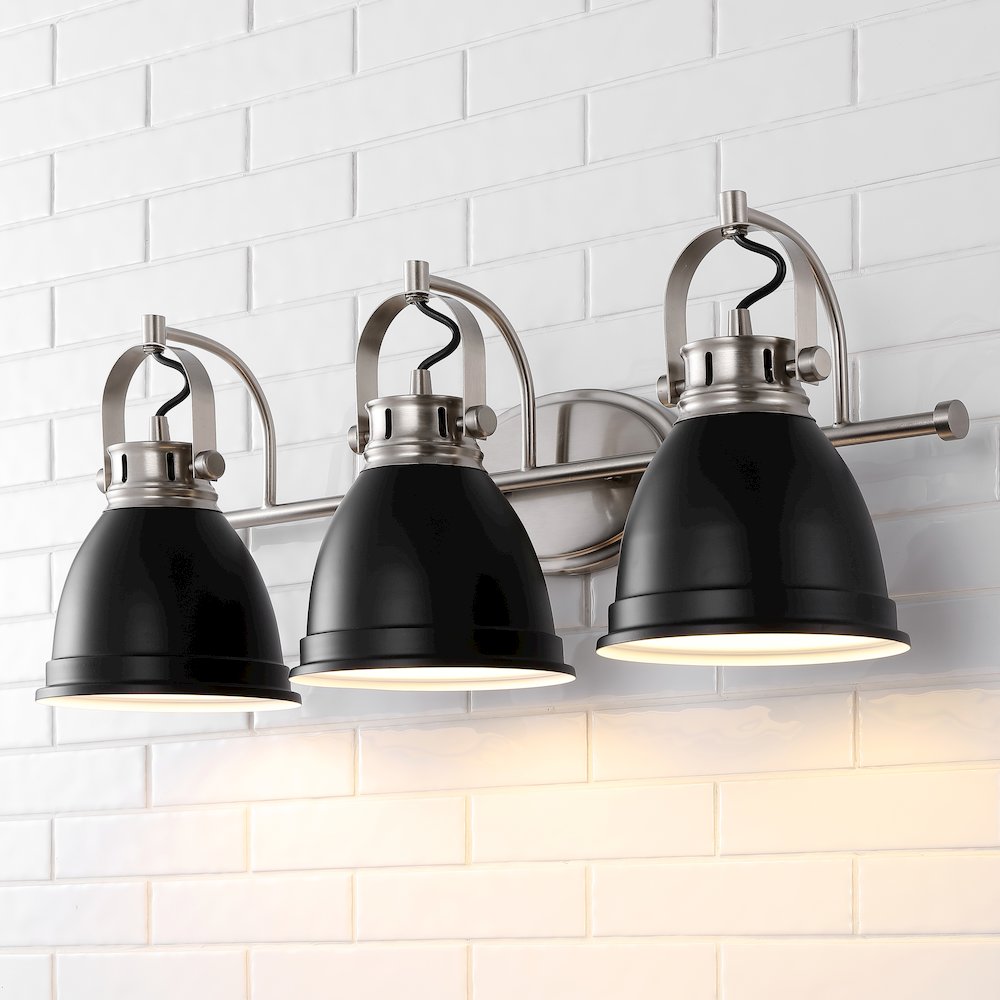 Phineas Farmhouse Bohemian Iron Led Vanity. Picture 6
