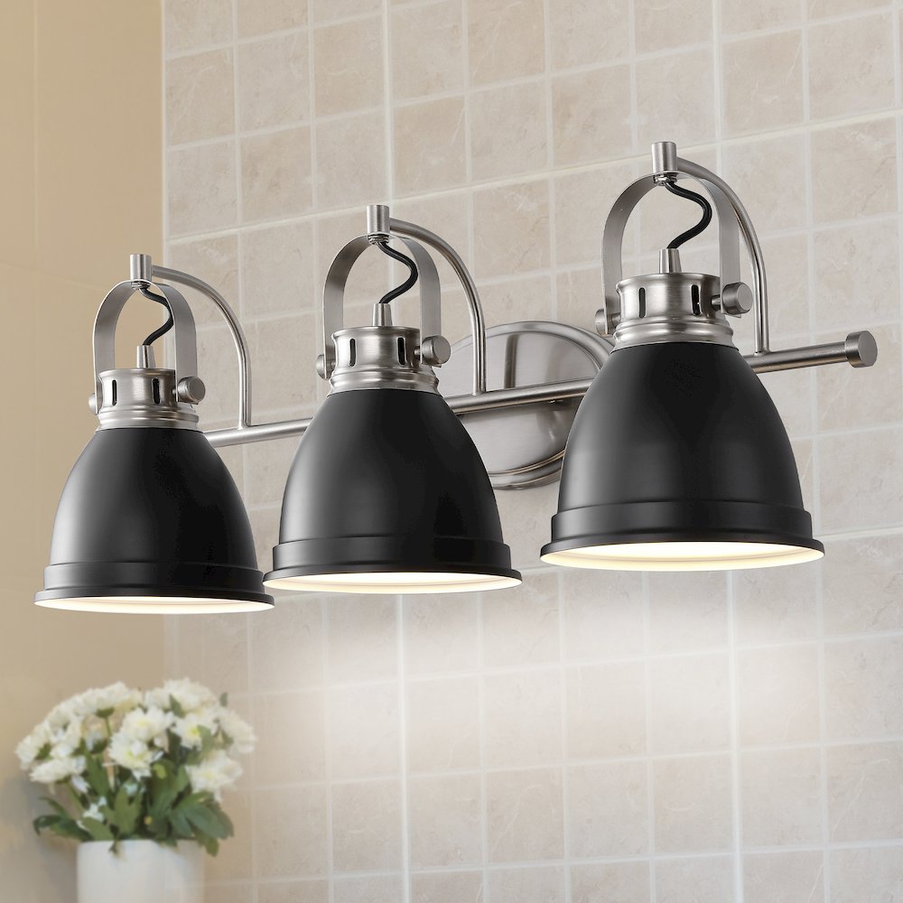 Phineas Farmhouse Bohemian Iron Led Vanity. Picture 7