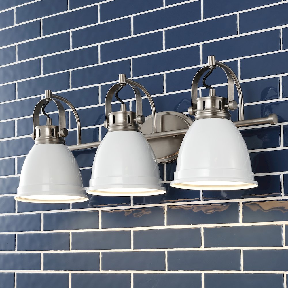 Phineas Farmhouse Bohemian Iron Led Vanity. Picture 6