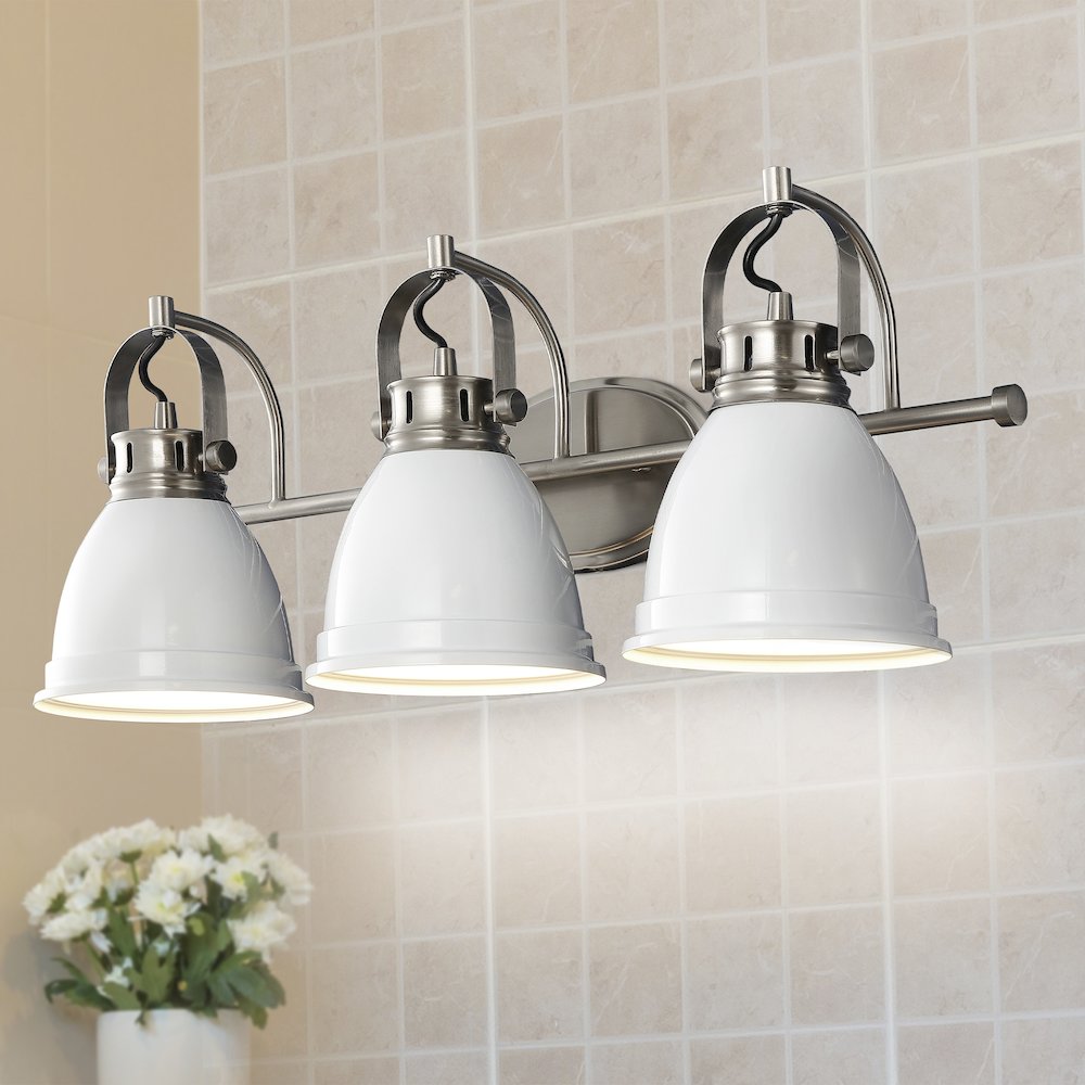 Phineas Farmhouse Bohemian Iron Led Vanity. Picture 7